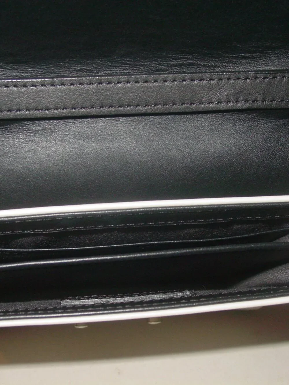 Joanna Maxham Crossbody Purse Black & White